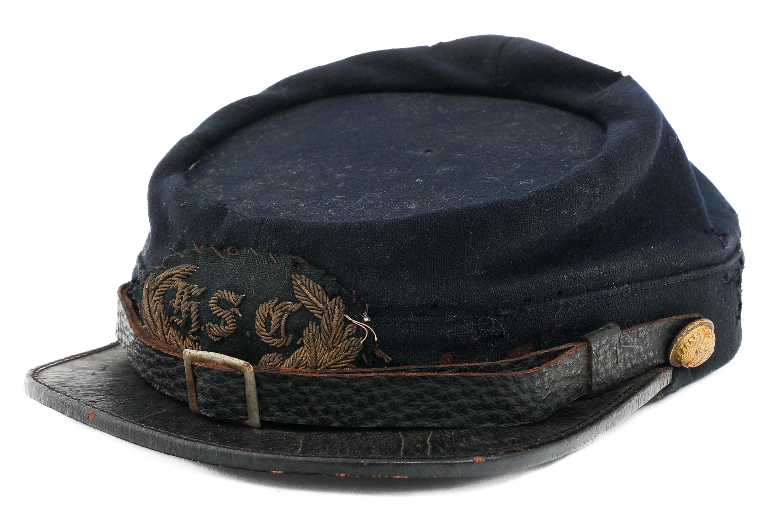 CIVIL WAR UNION HORATIO SEYMOUR CAVALRY KEPI - 120013