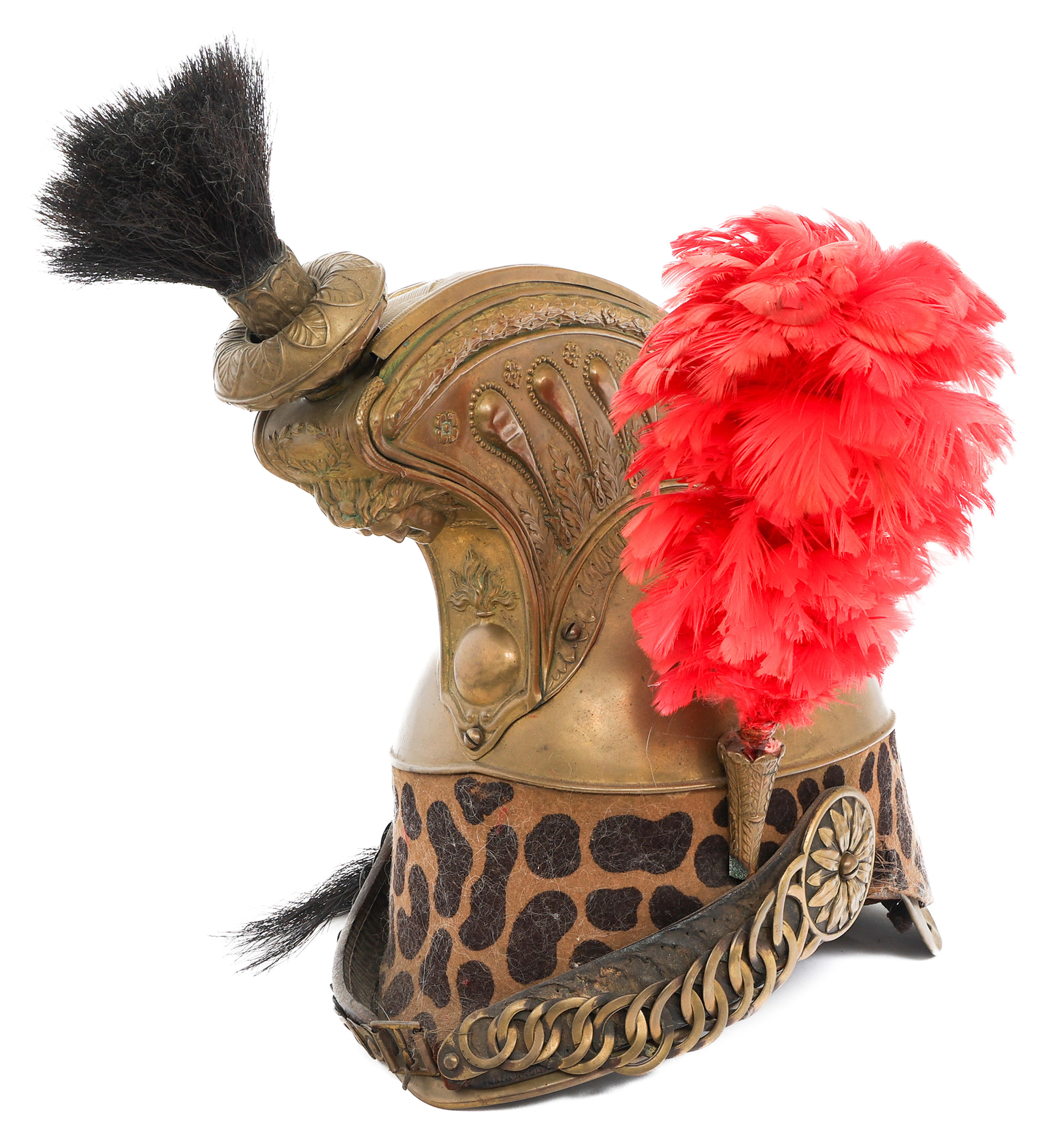 FRENCH M1858 DRAGOON ENLISTED/NCO HELMET - 120008