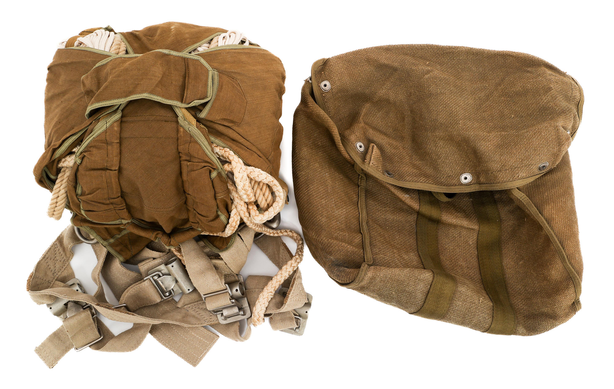 WWII GERMAN FALLSCHIRMJAGER RZ-20 PARACHUTE 124659