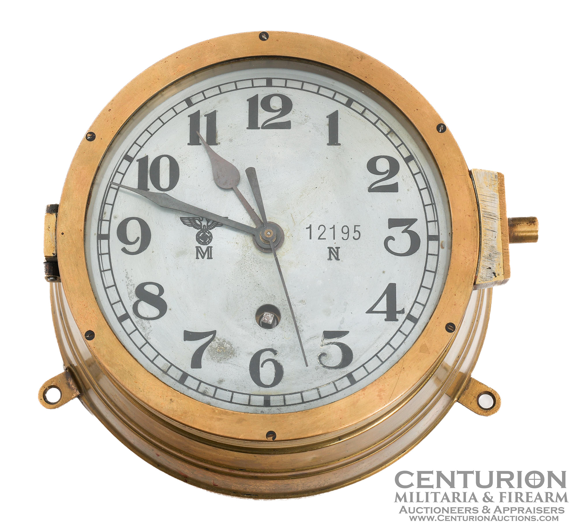 WWII German Kriegsmarine U-Boat Clock 125613