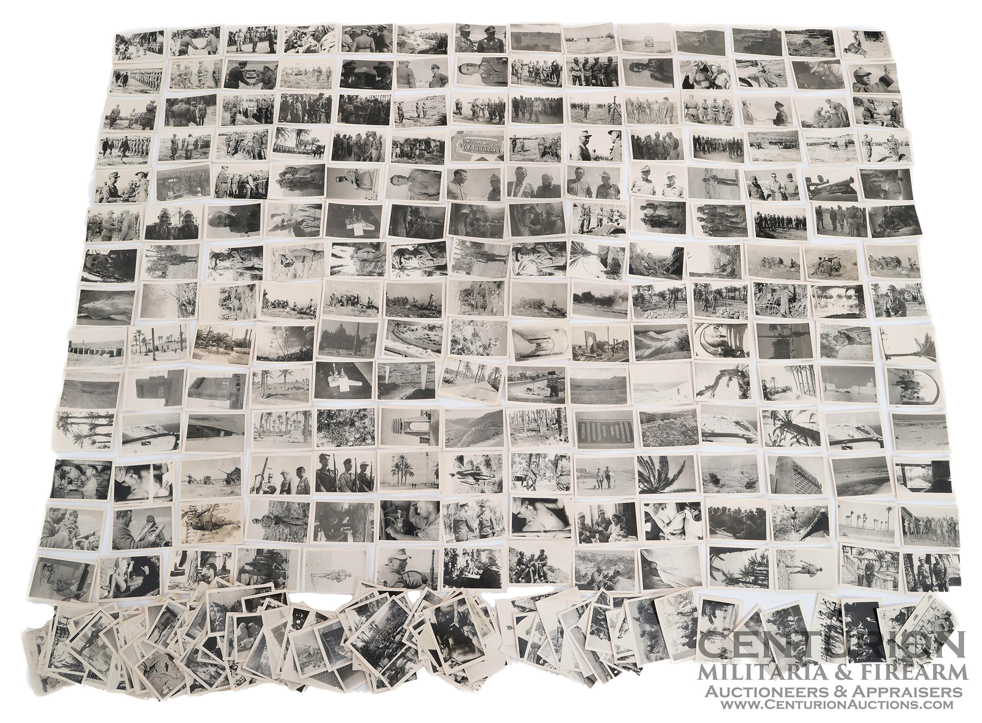 WWII German Afrika Korps Lieutenant Colonel Georg Briels Photographs