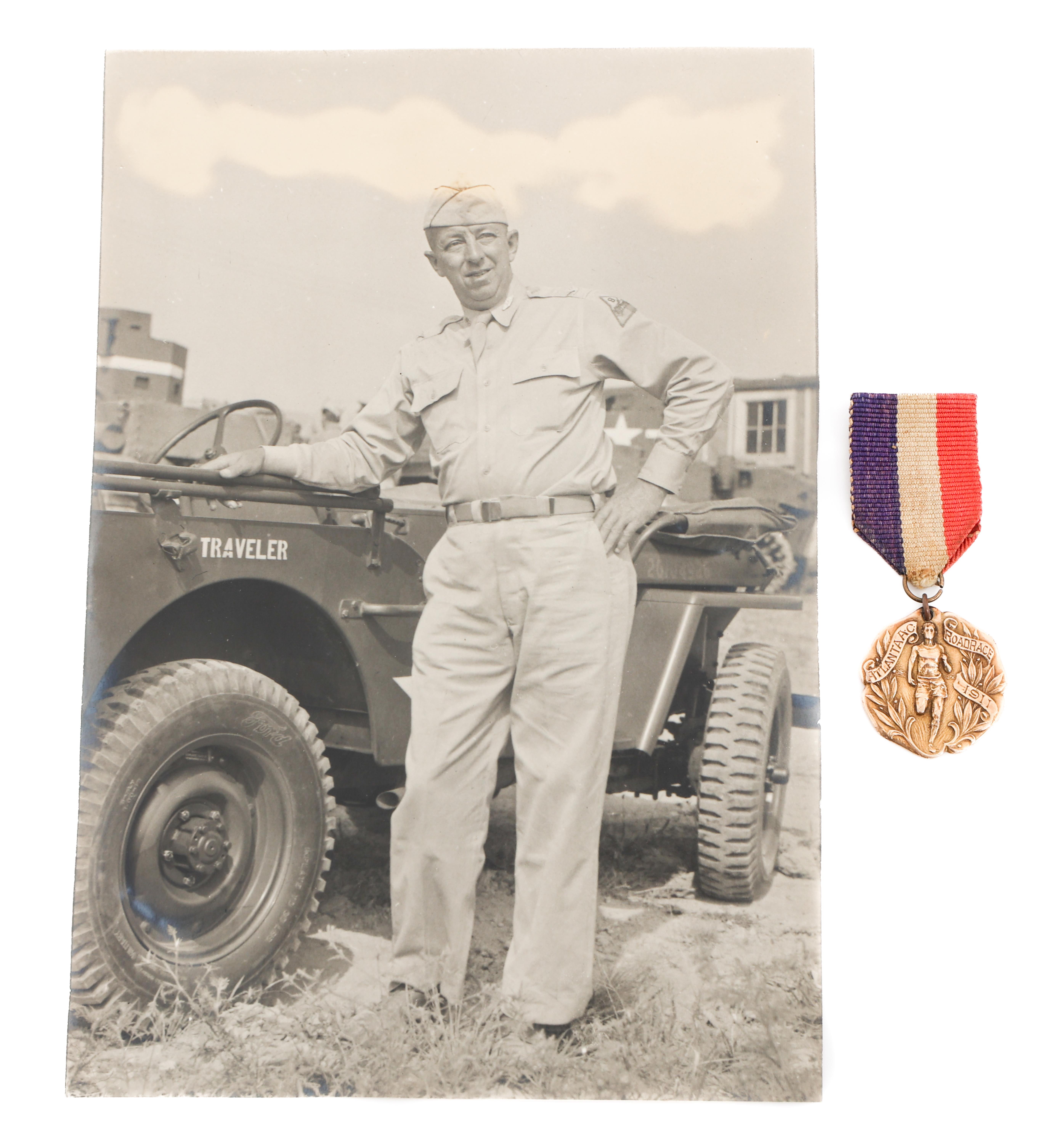 MAJOR GENERAL GILBERT CHEVES 14K GOLD RACE MEDAL DATED 1911 - 132470