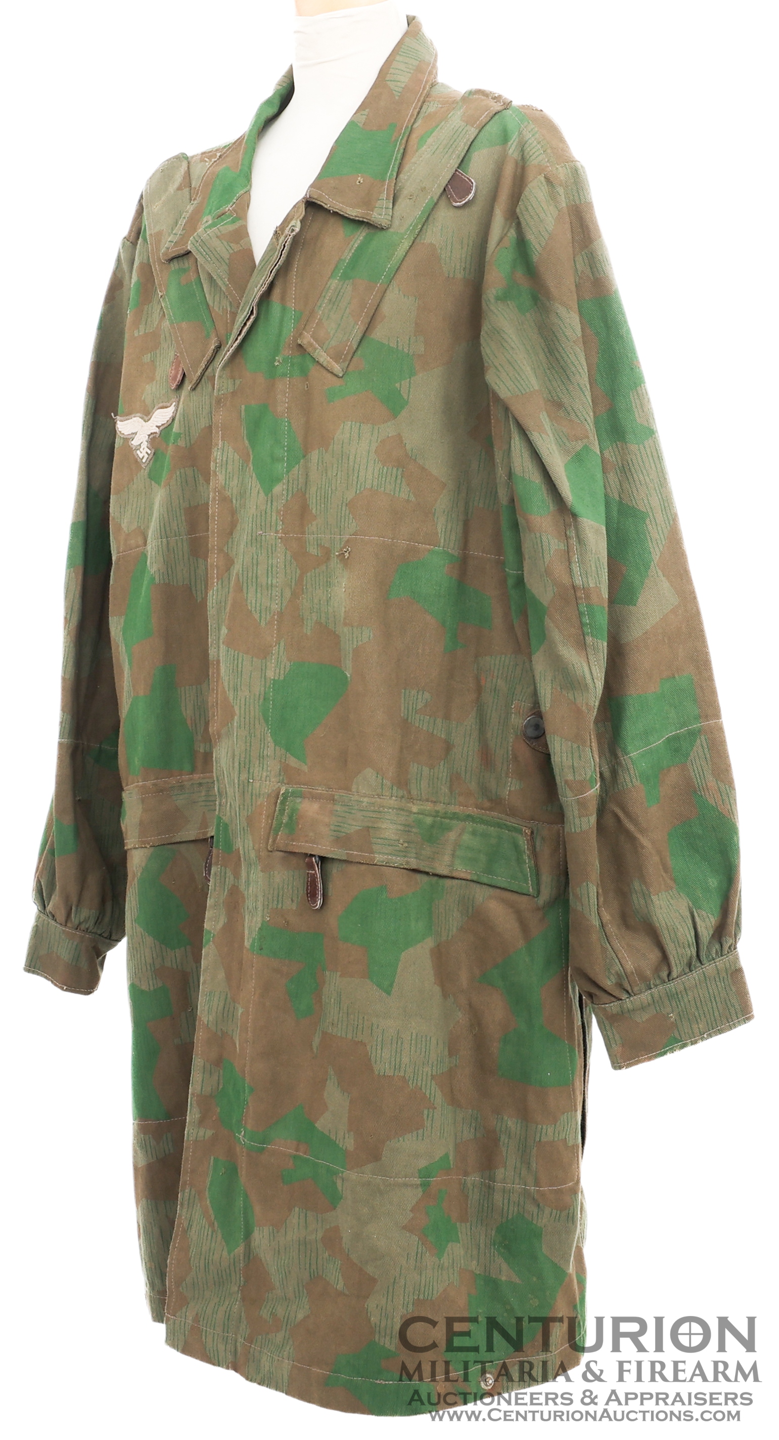 WWII German Luftwaffe Fallschirmjager Camouflage Jump Smock 140393