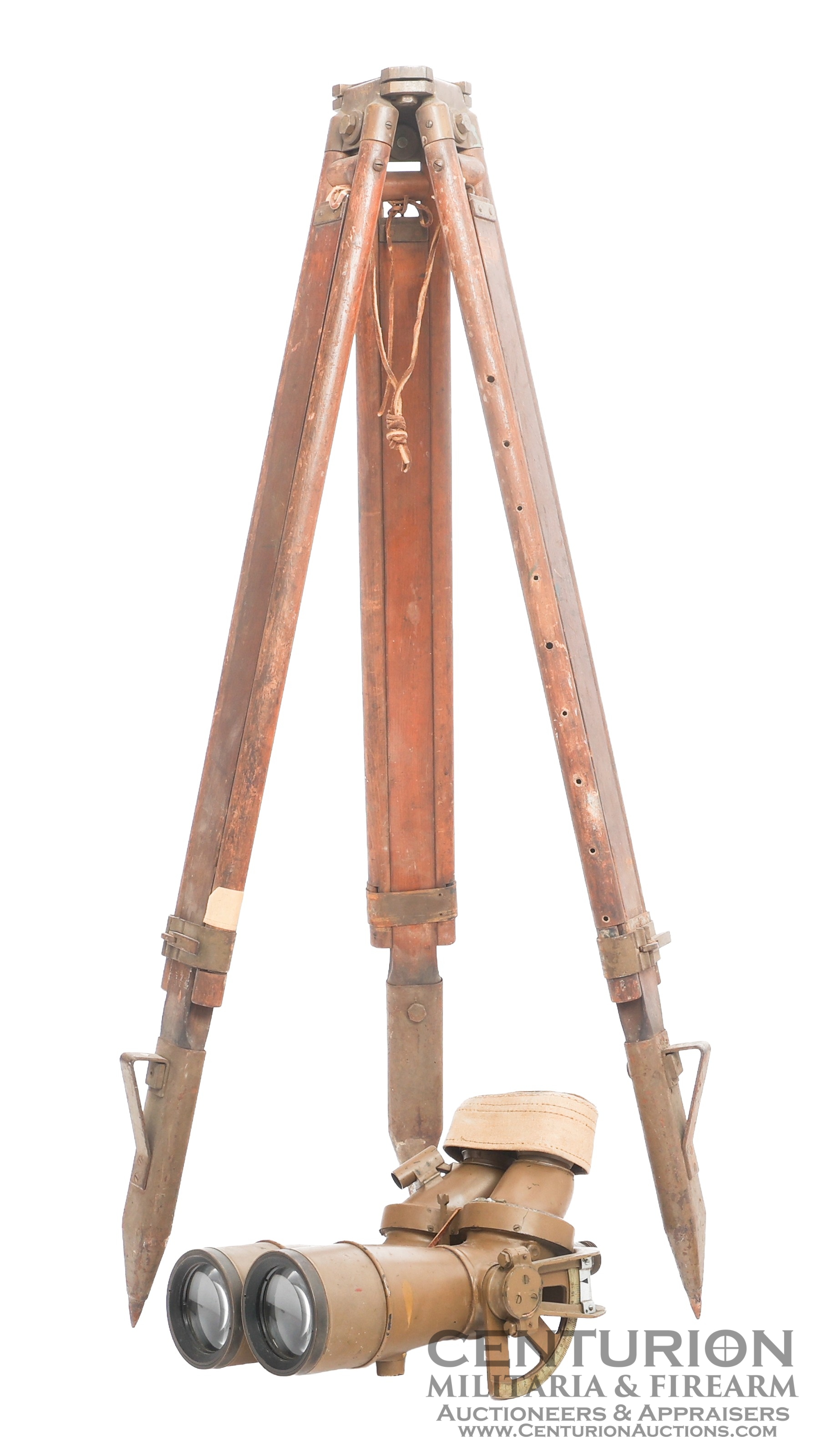 WWII Imperial Japanese Aircraft Spotting Binoculars and Tripod by Toko - 145332
