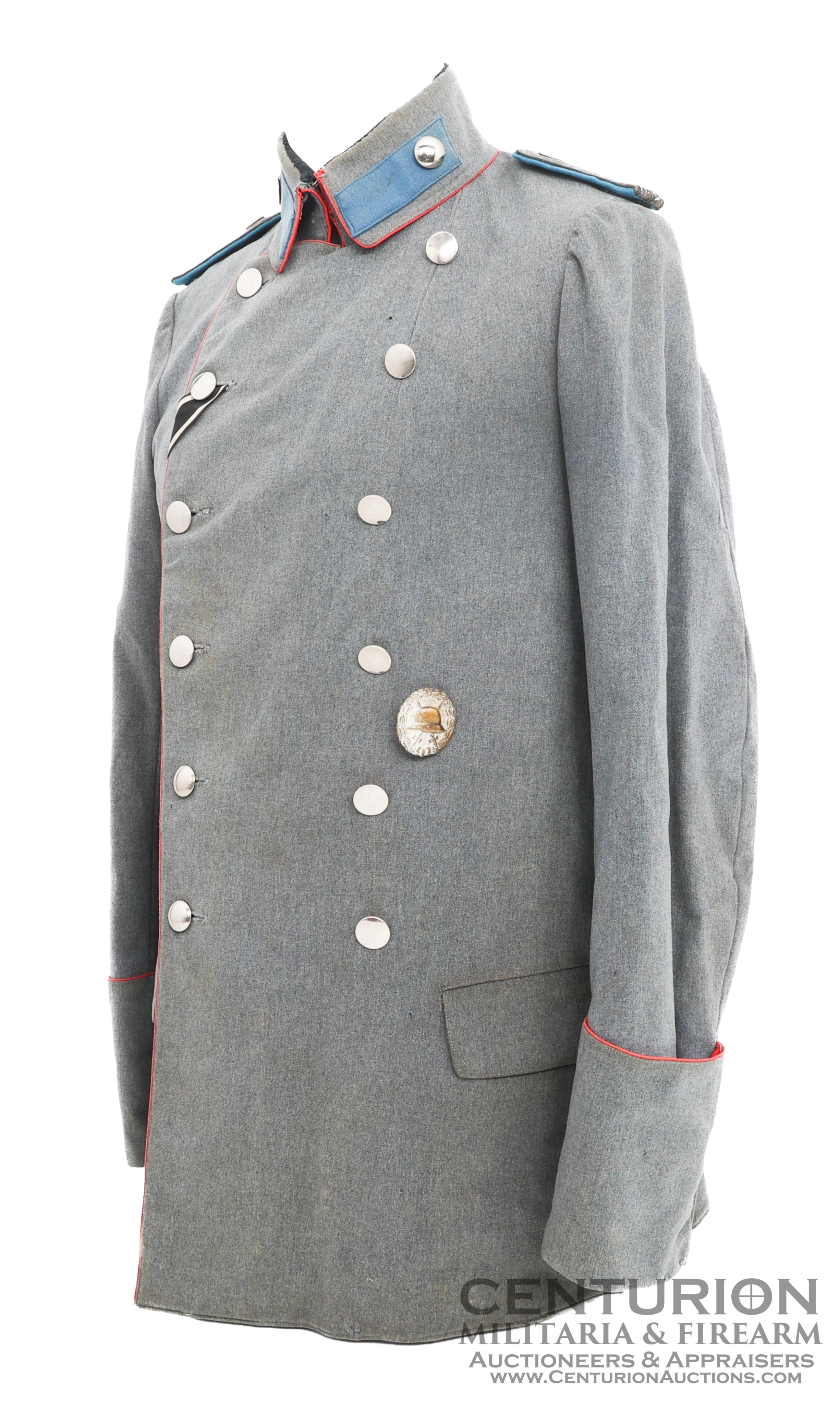 WWI Imperial German Officer M1915 Litewka Tunic | Named To J. Kupka Koin - 145167
