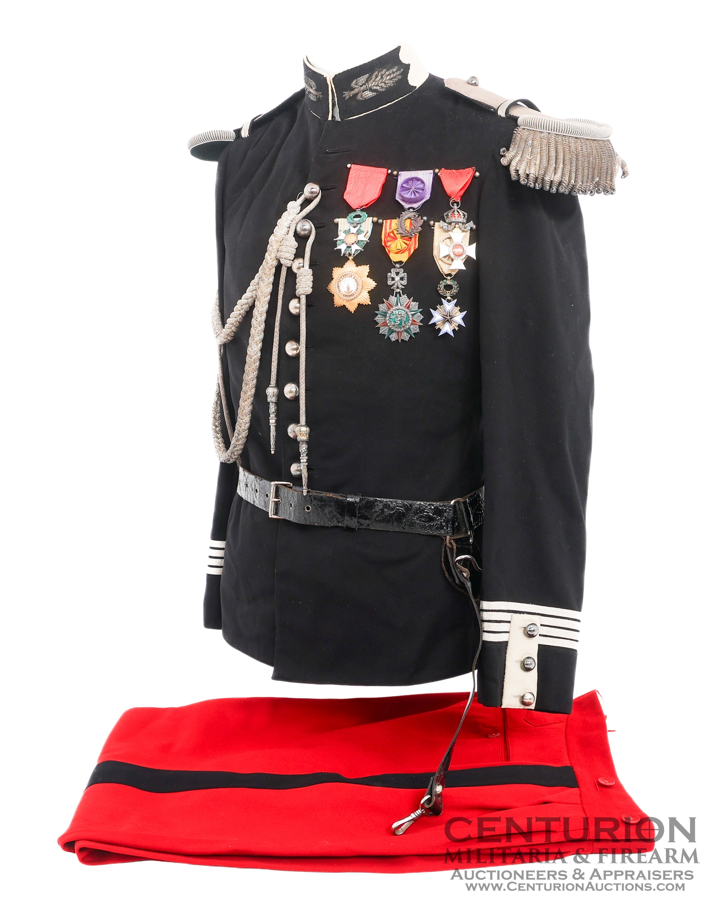 French M1893 Dragoon Officer Uniform 147128