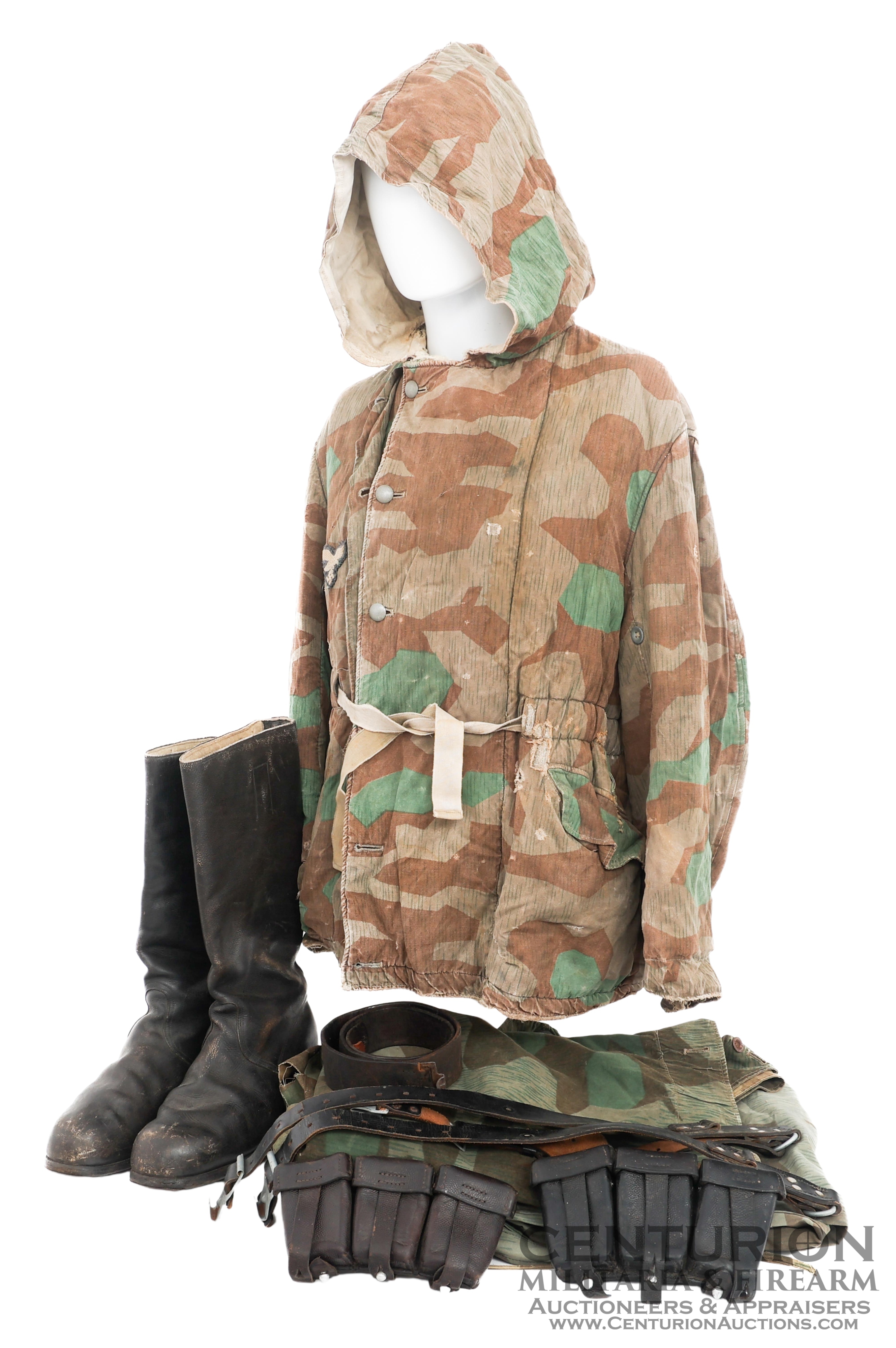 WWIII German Luftwaffe Heer Camouflage Uniform Items Field Gear 147223