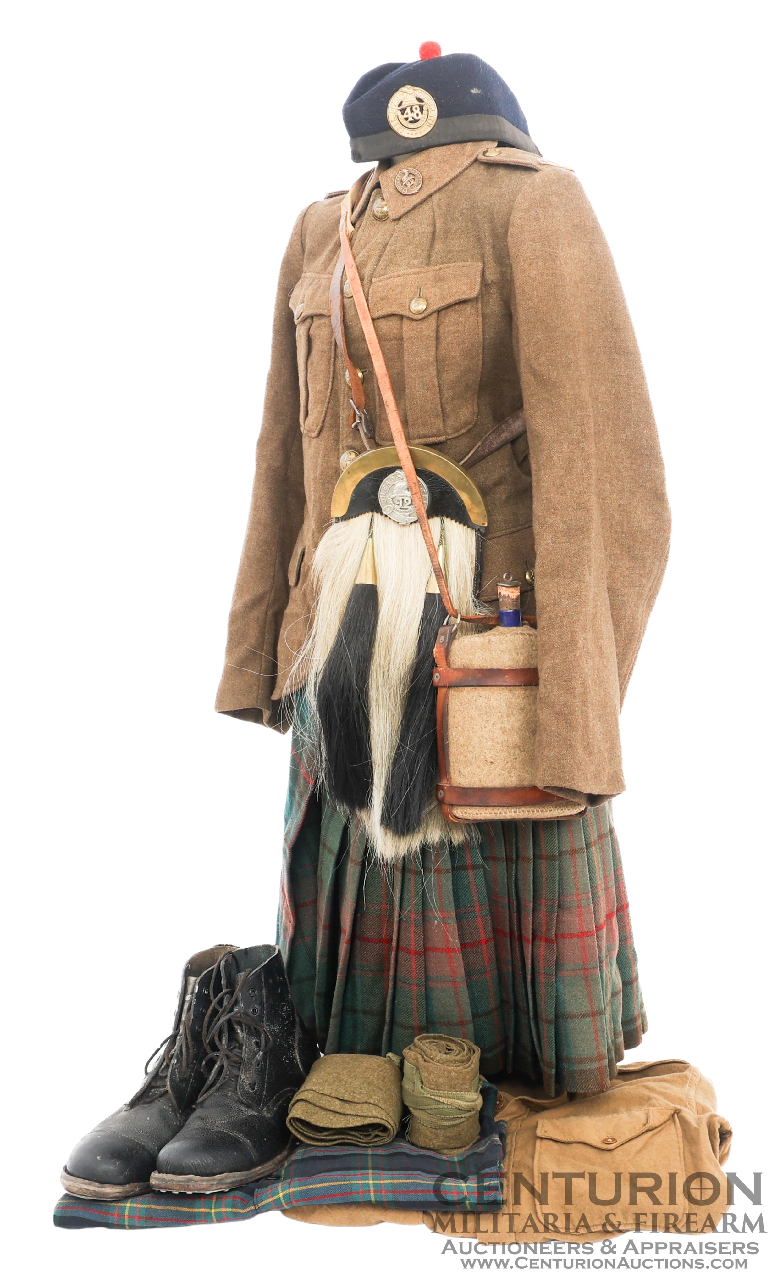 WWII Canadian Highlanders Uniform
