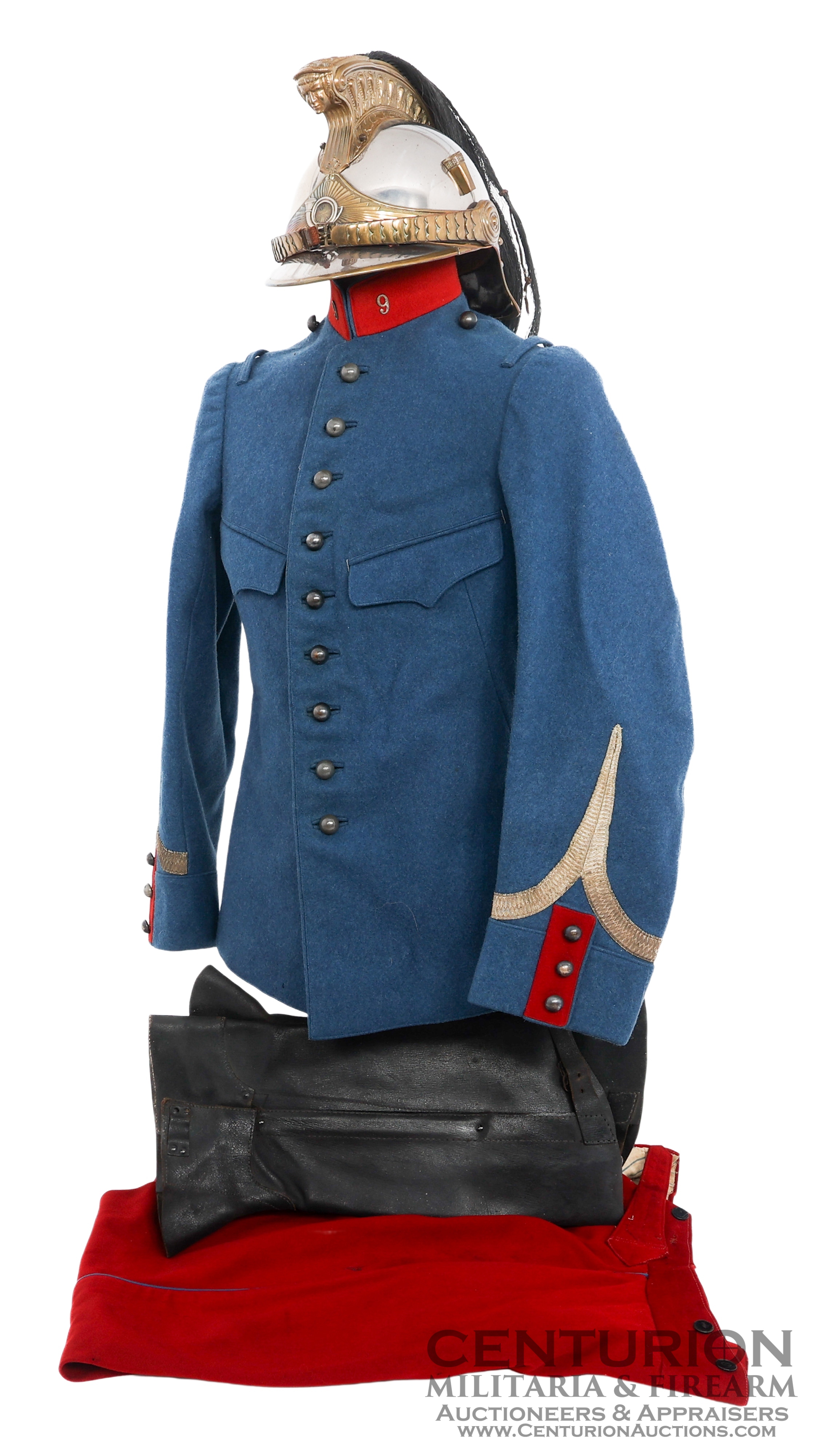 WWI French Chasseur a Cheval NCO Uniform Set 147145