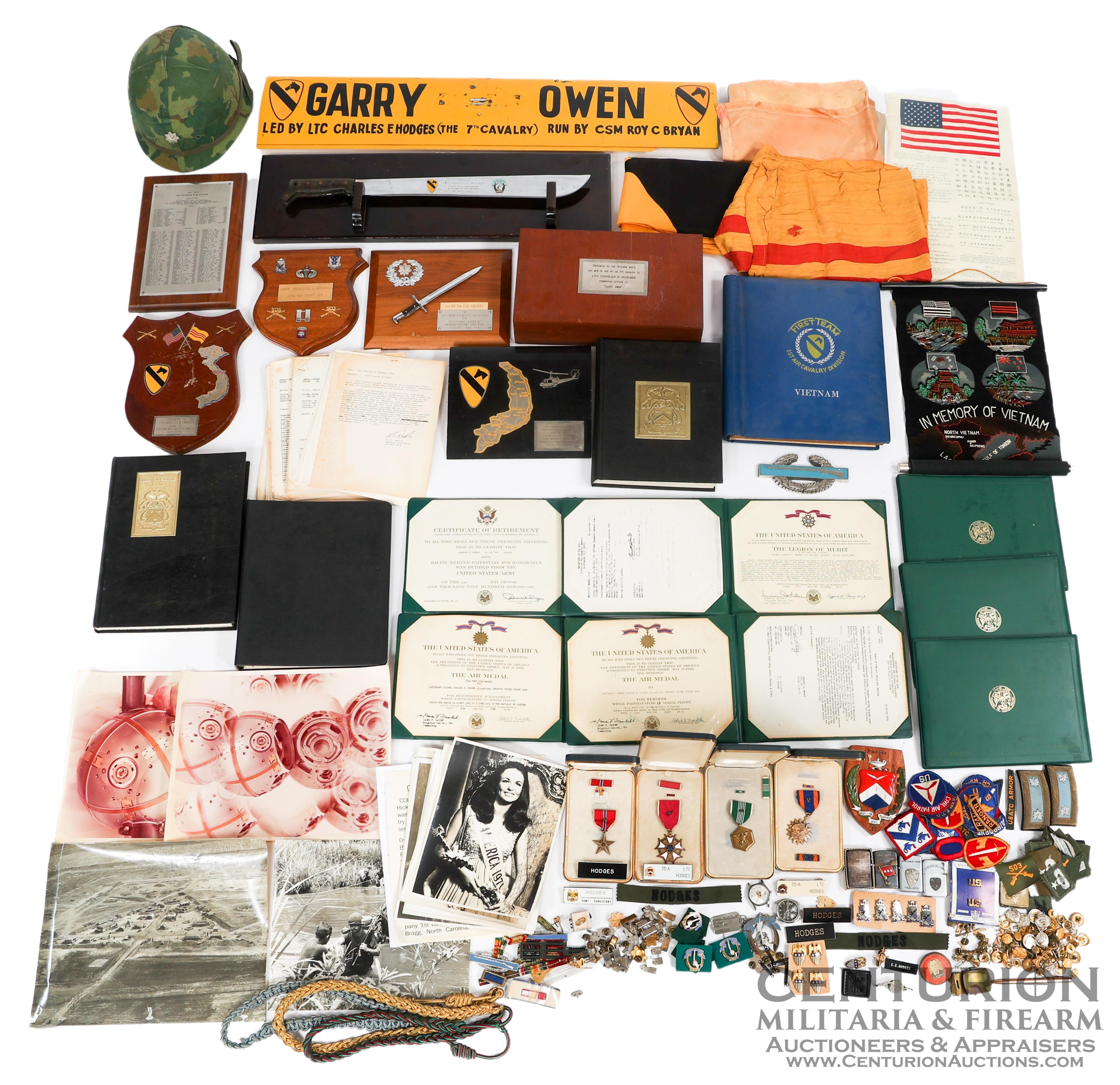 Vietnam War US Army 7th Air Cavalry Grouping | Named to Lieutenant Colonel Charles