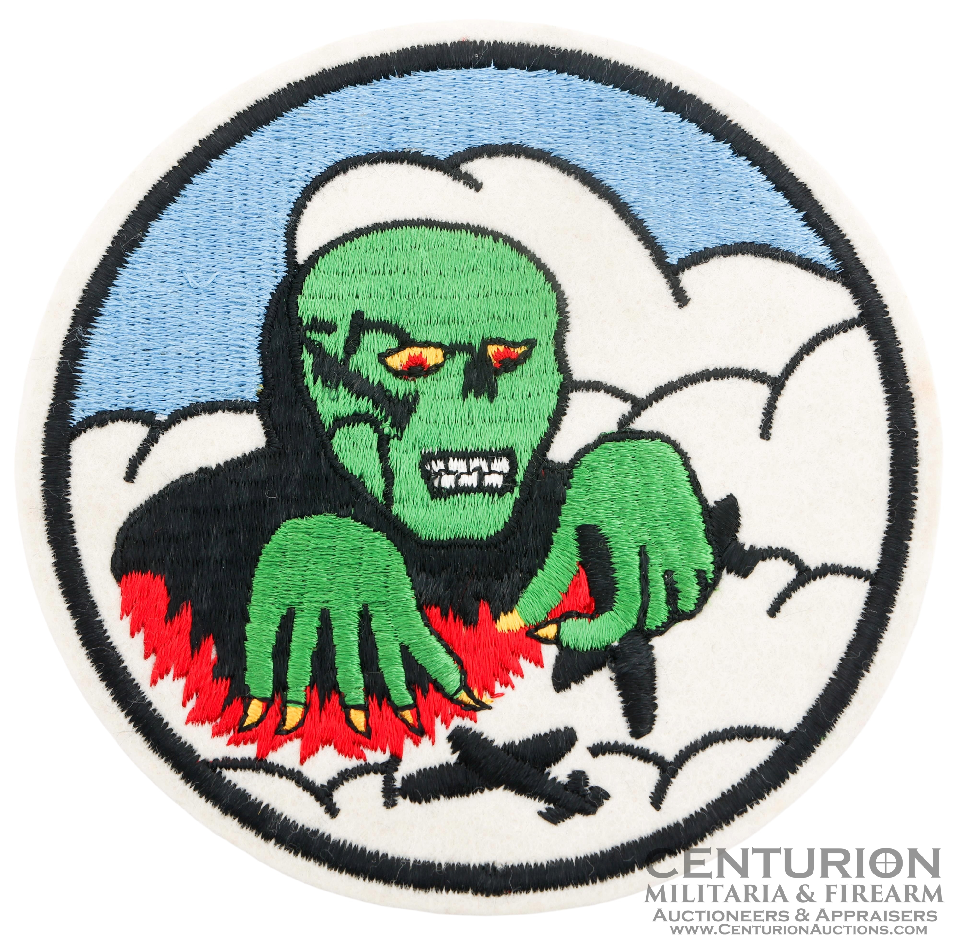 WWII U.S. Army Air Force 42nd Fighter Squadron Patch - 156054