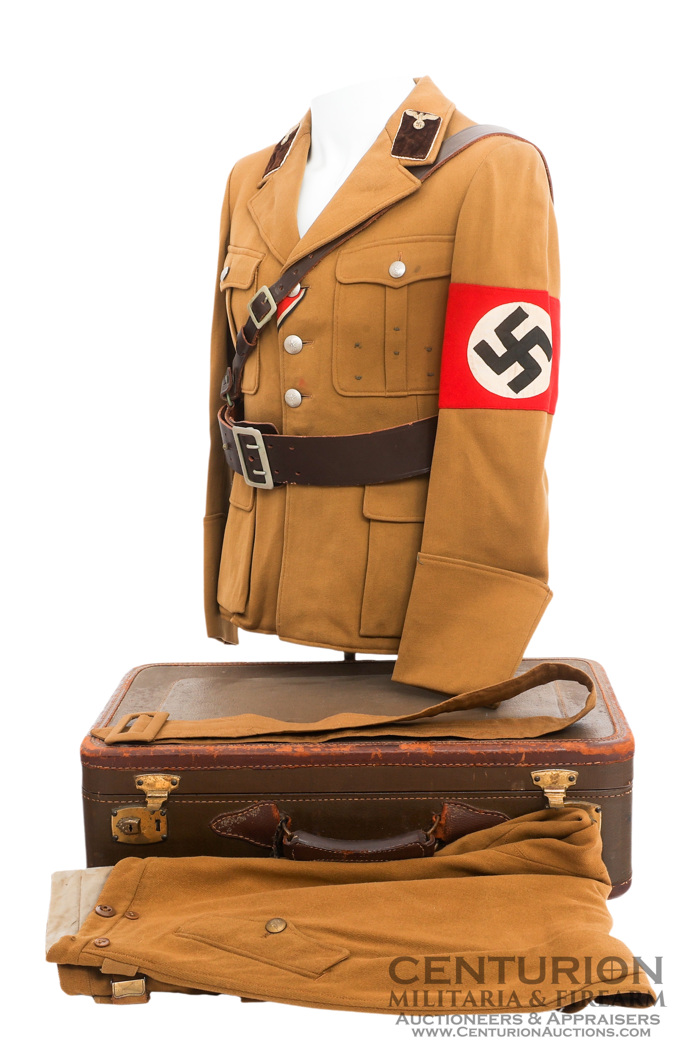 WWII German NSDAP Anwarter Uniform Set with Suitcase 164186