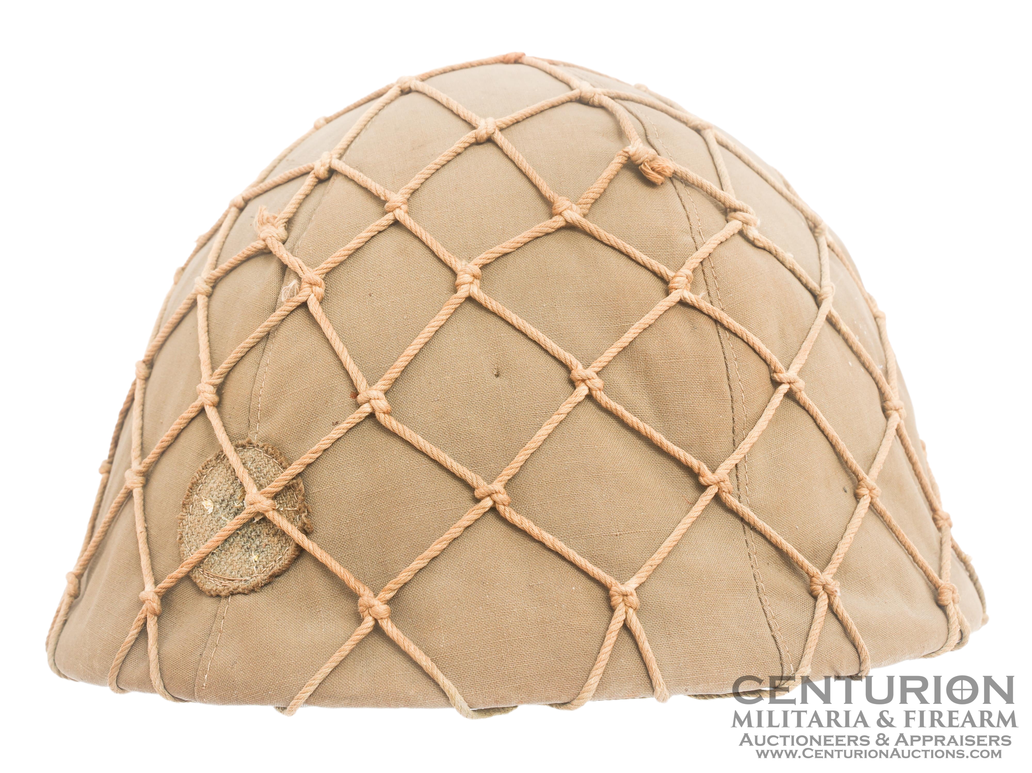 WWII Japanese Army Type 90 Combat Helmet with Cover 164081