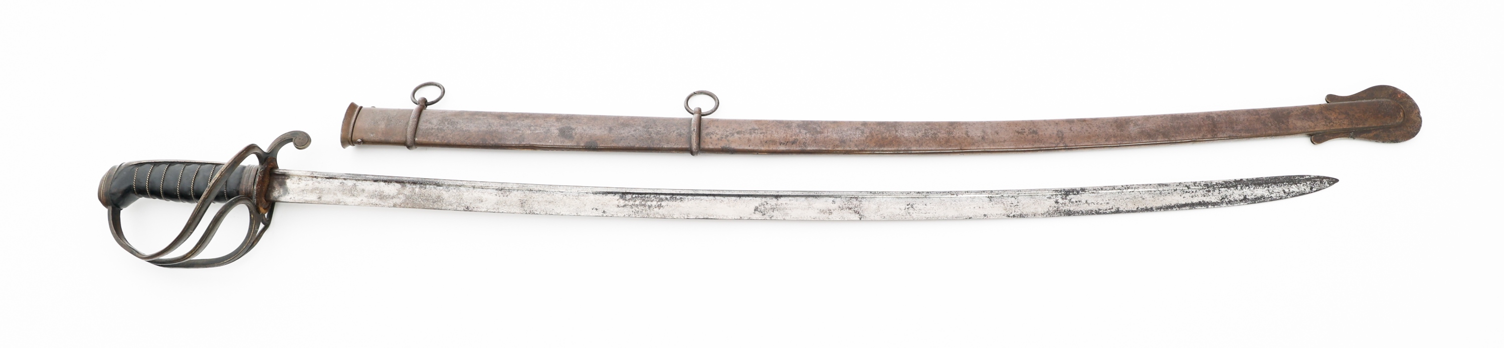US M1833 NCO DRAGOON SABER by AMES WITH SCABBARD 108070