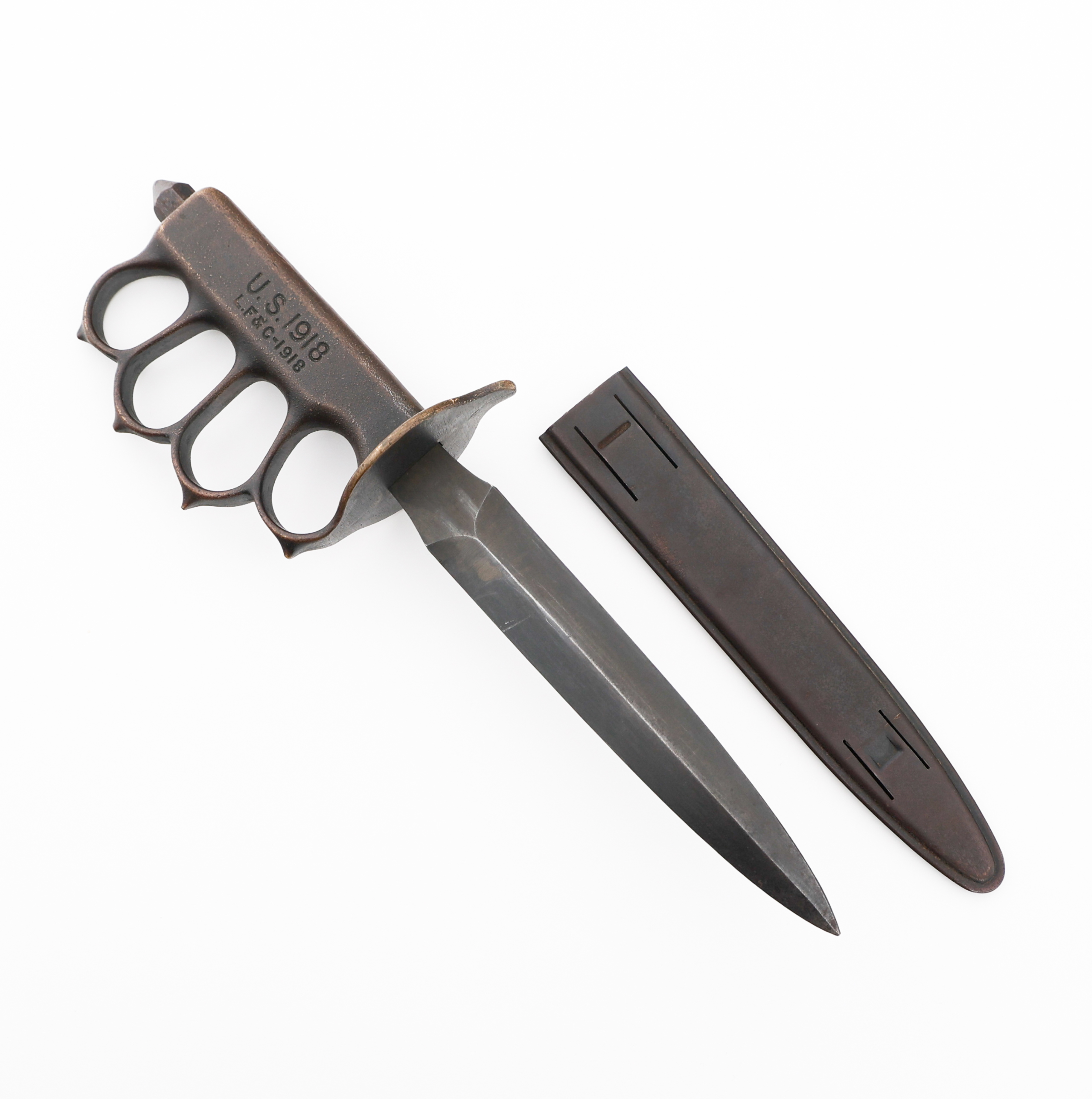 WWI US ARMY MODEL 1918 TRENCH KNIFE by LF & C 108154