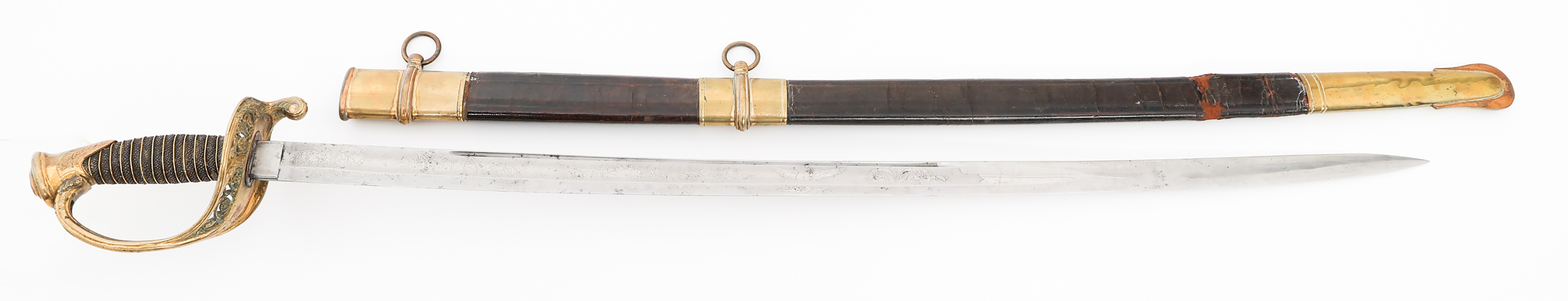 CIVIL WAR US M1850 STAFF FIELD OFFICER SWORD | 110055