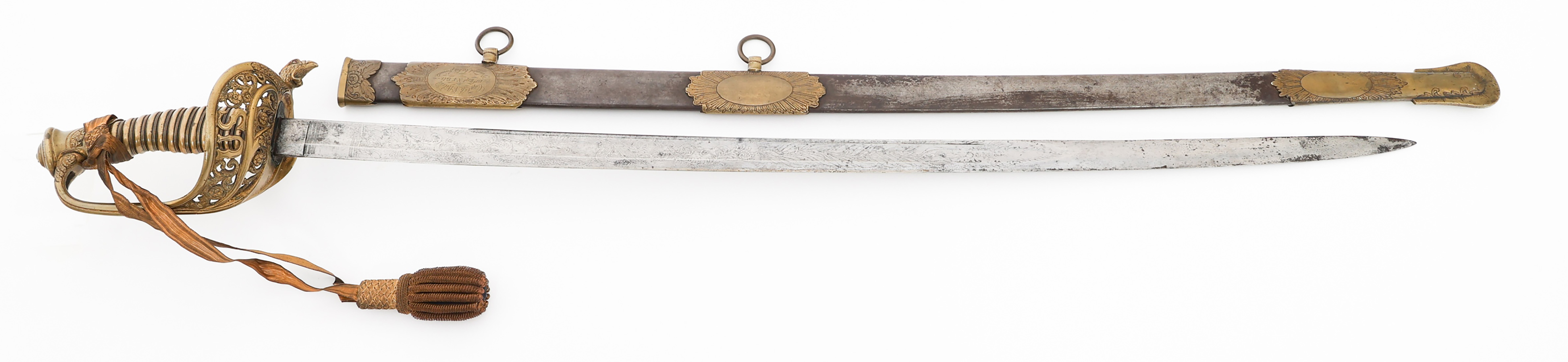 CIVIL WAR US NAMED PRESENTATION SWORD BY COLLINS | 110051