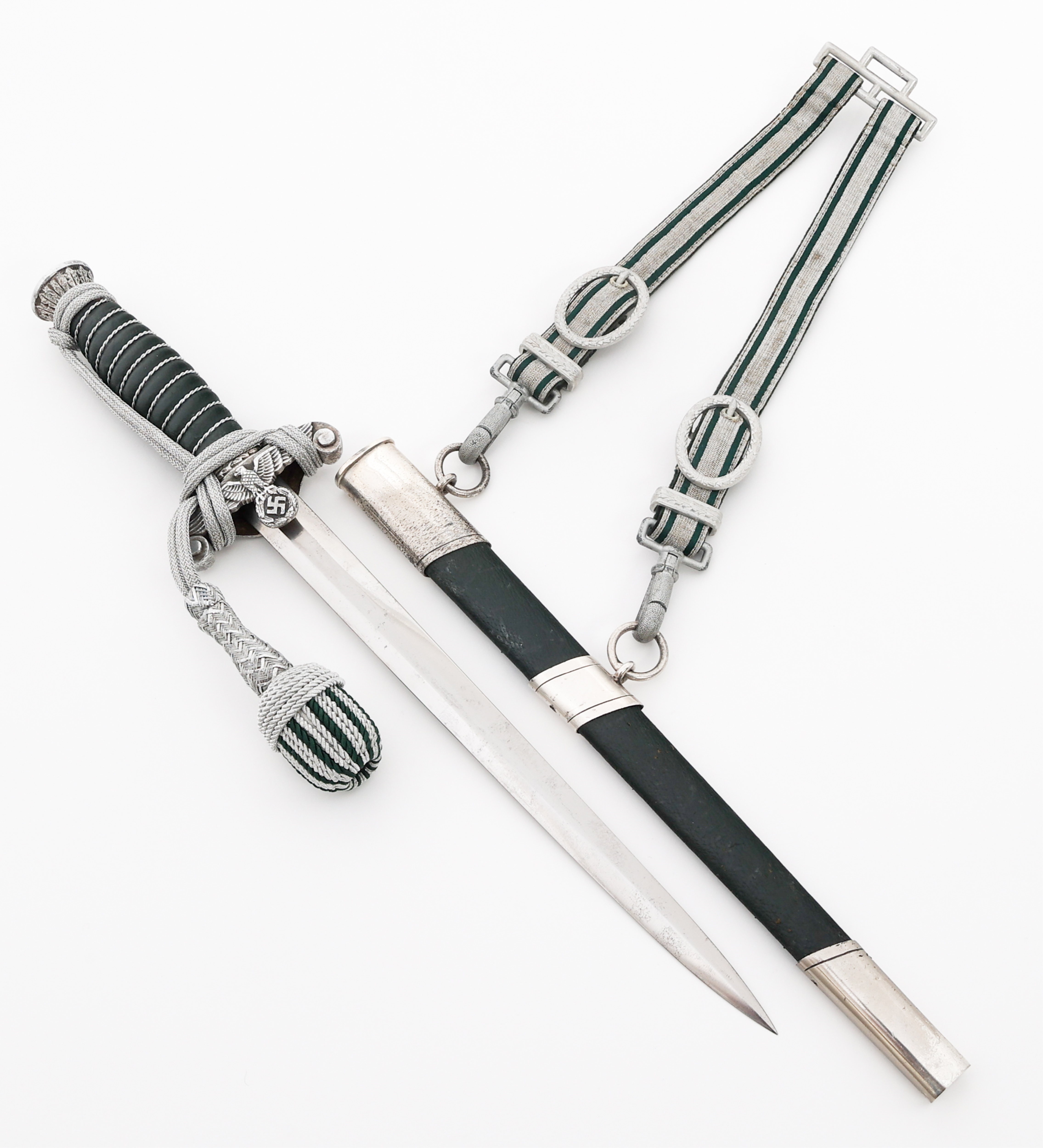 WWII GERMAN HEER M35 OFFICER DAGGER by ALCOSO | 110355