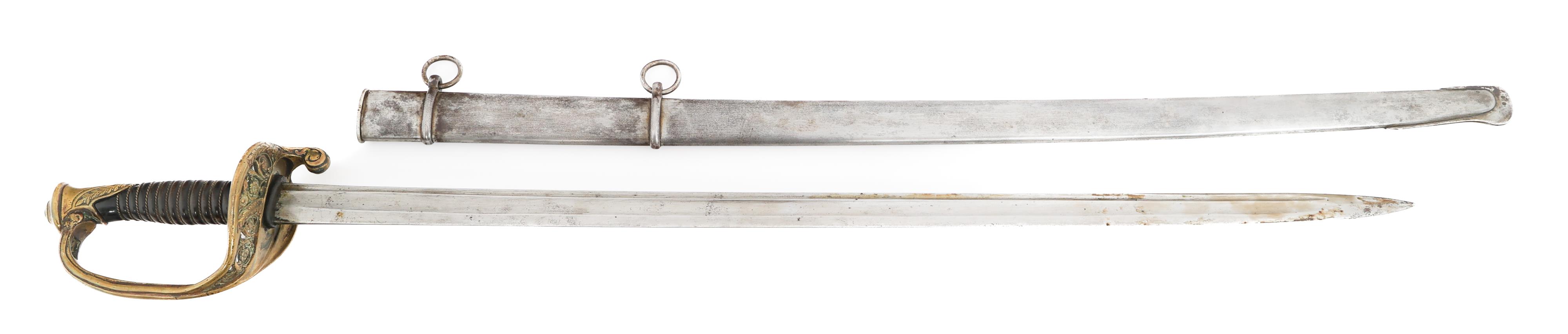 CIVIL WAR CONFEDERATE FOOT OFFICER SWORD 115064