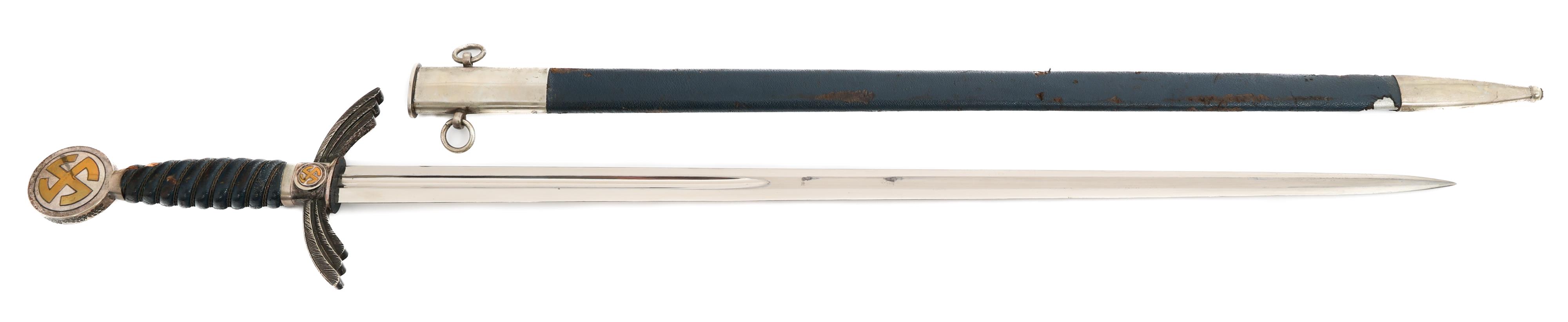 WWII GERMAN LUFTWAFFE DEDICATION SWORD by SMF 115314