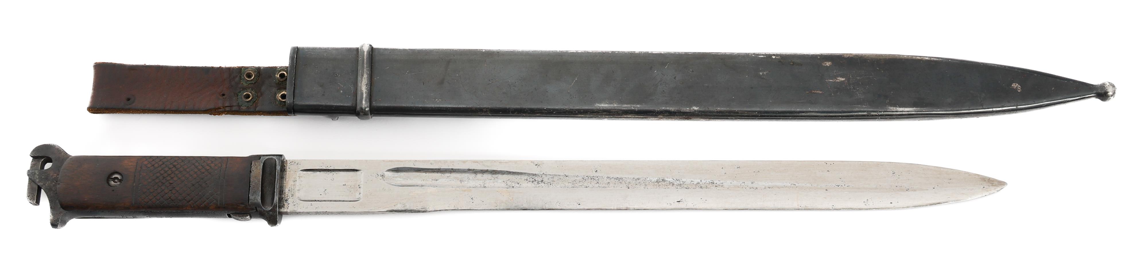 WWII SOVIET AVS 36 BAYONET WITH SCABBARD 116279