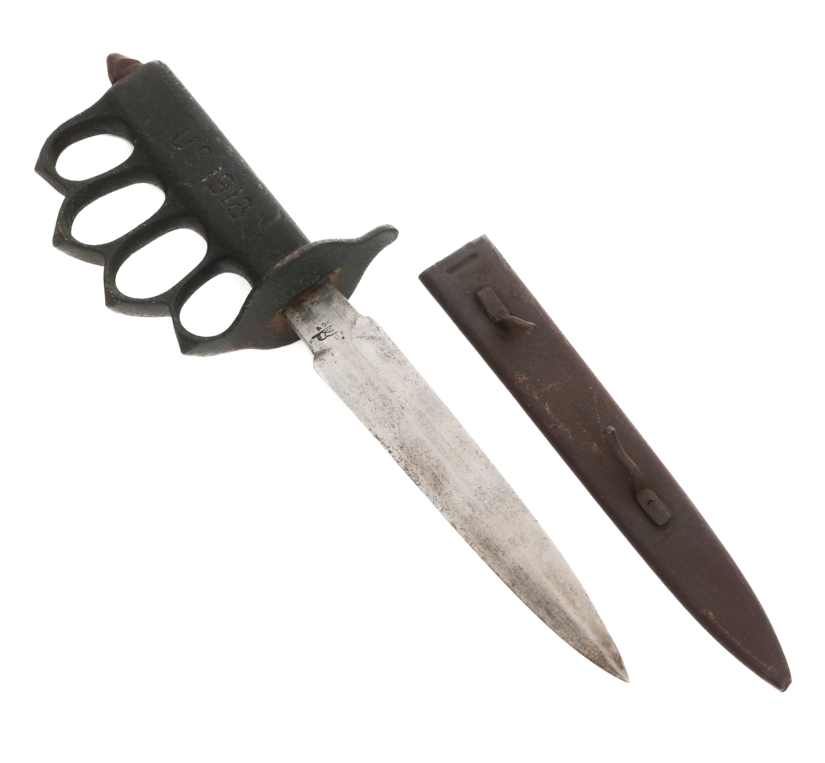 WWI US ARMY M1918 TRENCH KNIFE by AU LION 116192