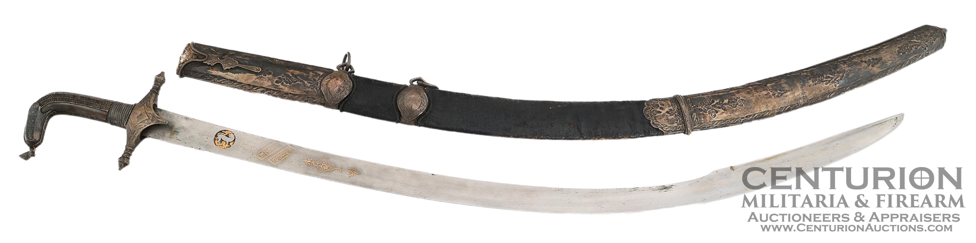 Ottoman-Persian Mameluke Shamshir Sword - 130558