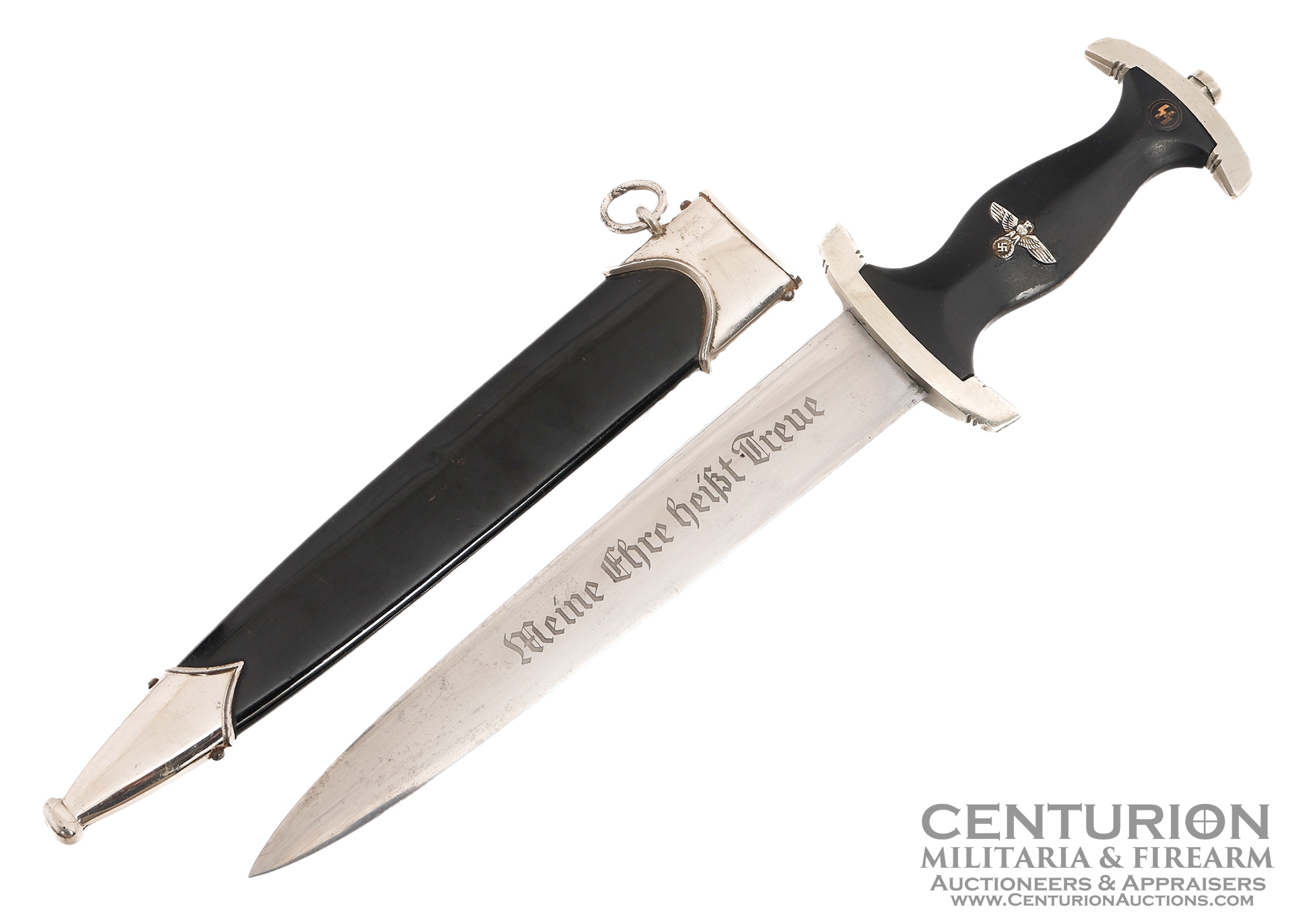 WWII German Model 1933 SS Enlisted Dagger By RZM 130245