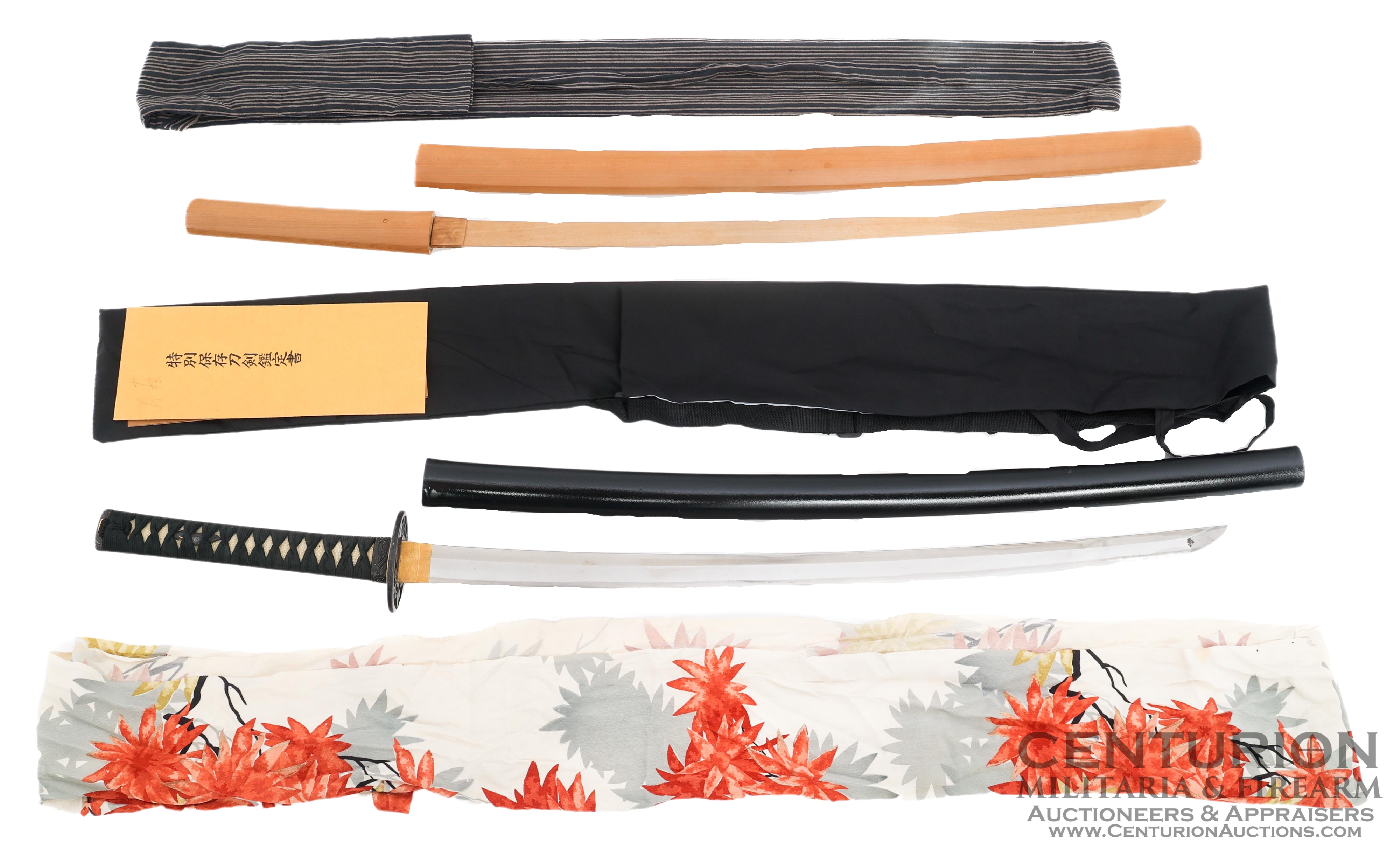 14TH CENTURY JAPANESE TOKUBETSU HOZON KATANA TEGAI KANETOSHI 135234