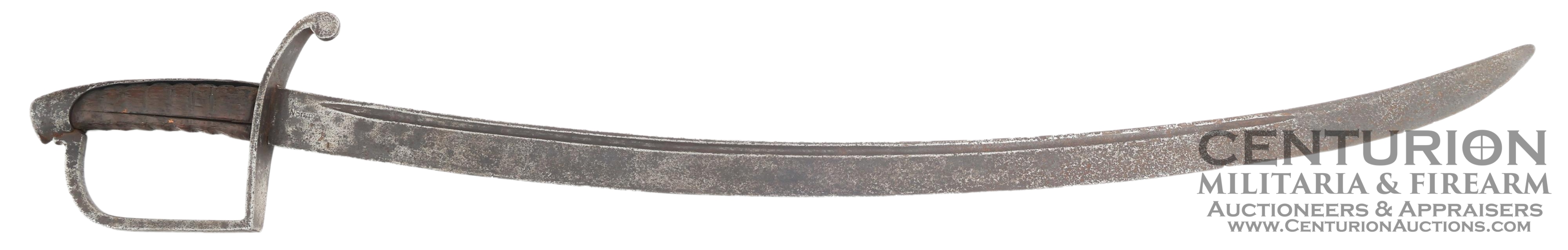 US Model 1798 Contract Cavalry Sword by Nathan Starr 139002