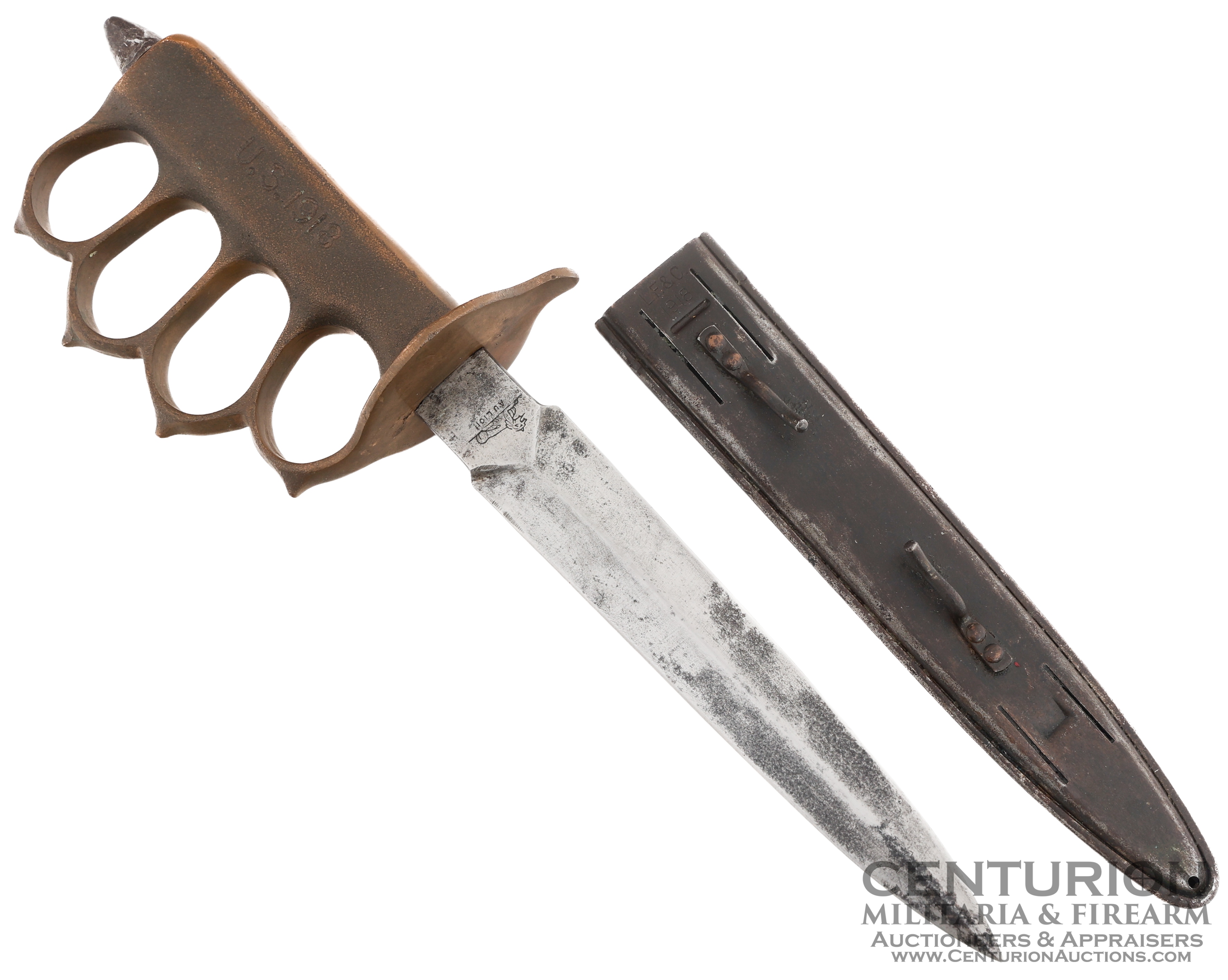 WWI US Army Model 1918 Trench Knife by AU Lion 139256