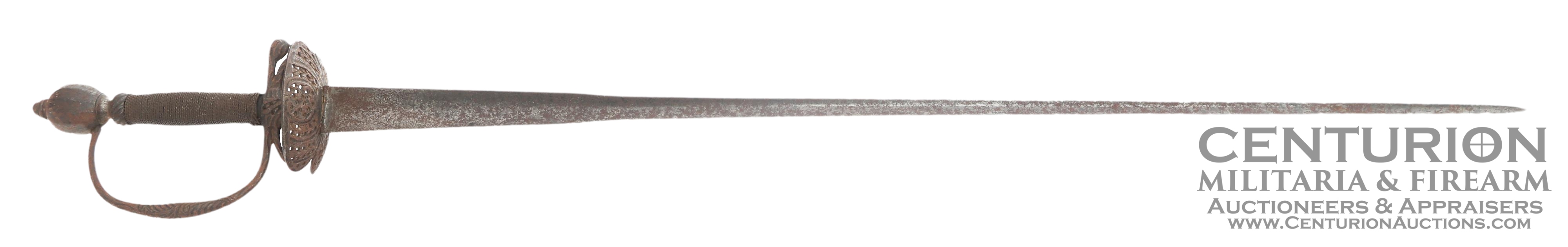 19th Century European Colichemarde Small Sword 151001