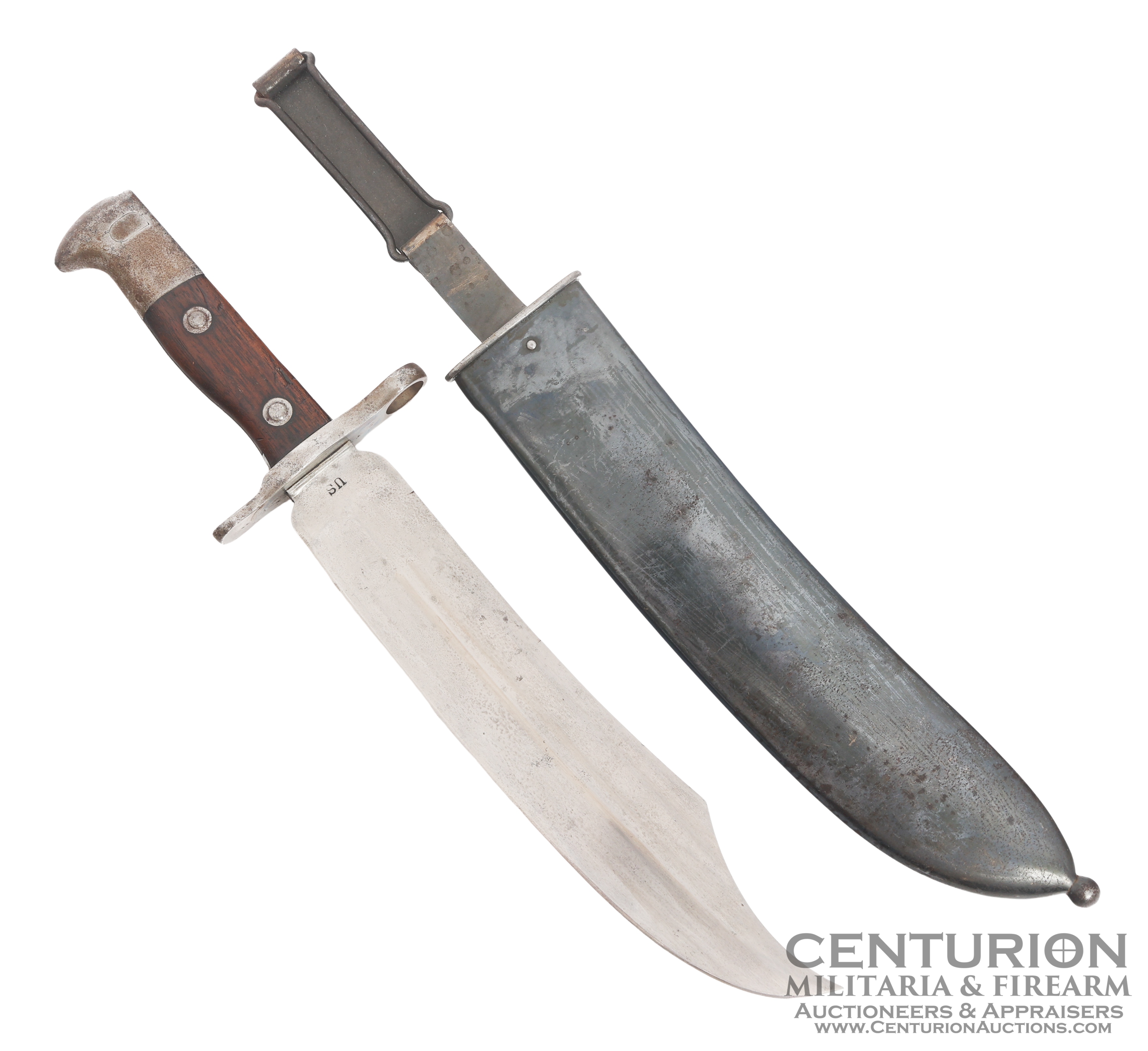 US Army Model 1898 Krag Bowie Knife Bayonet 151055