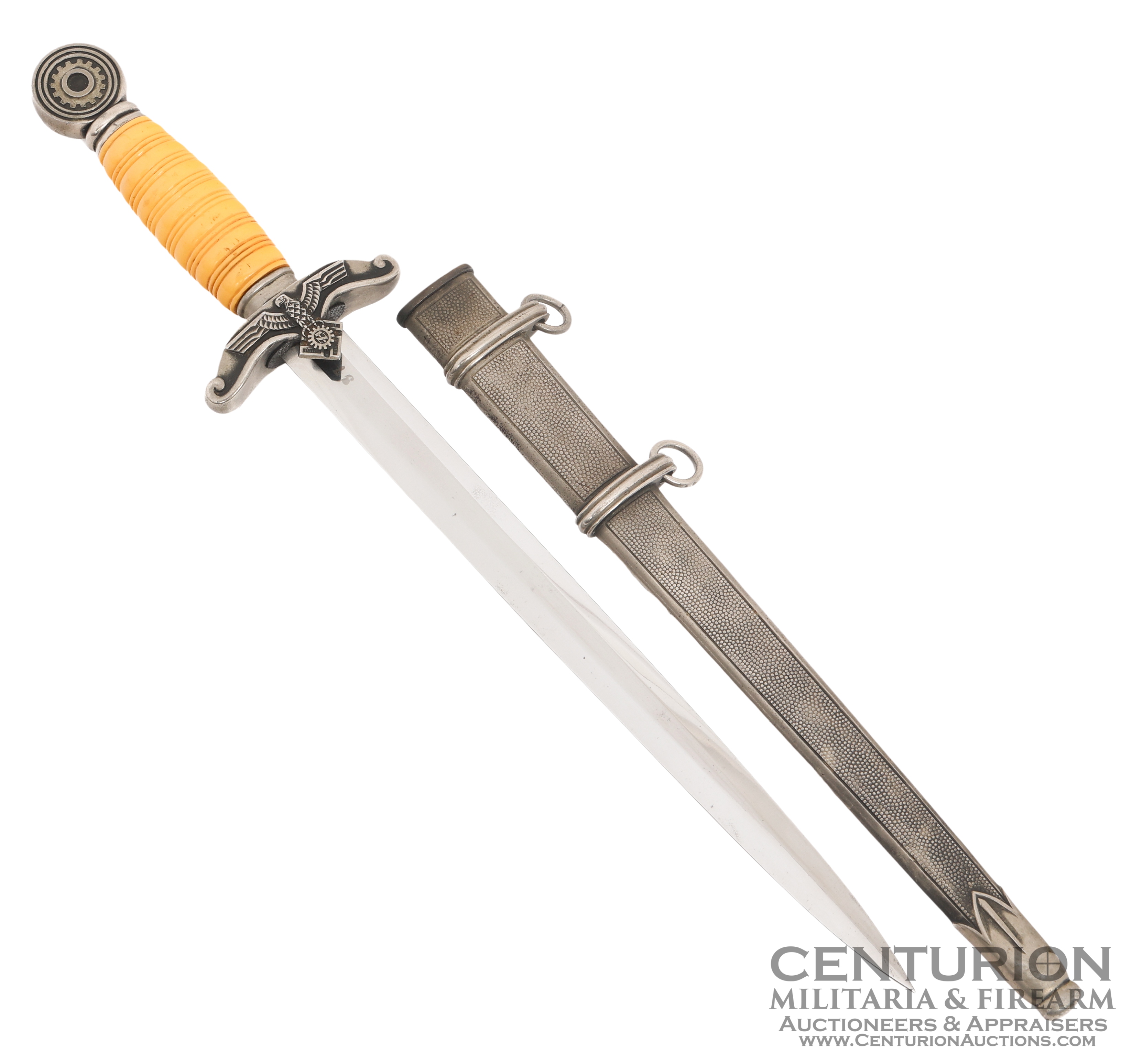 WWII German TeNo Officers Dress Dagger by Carl Eickhorn 151114
