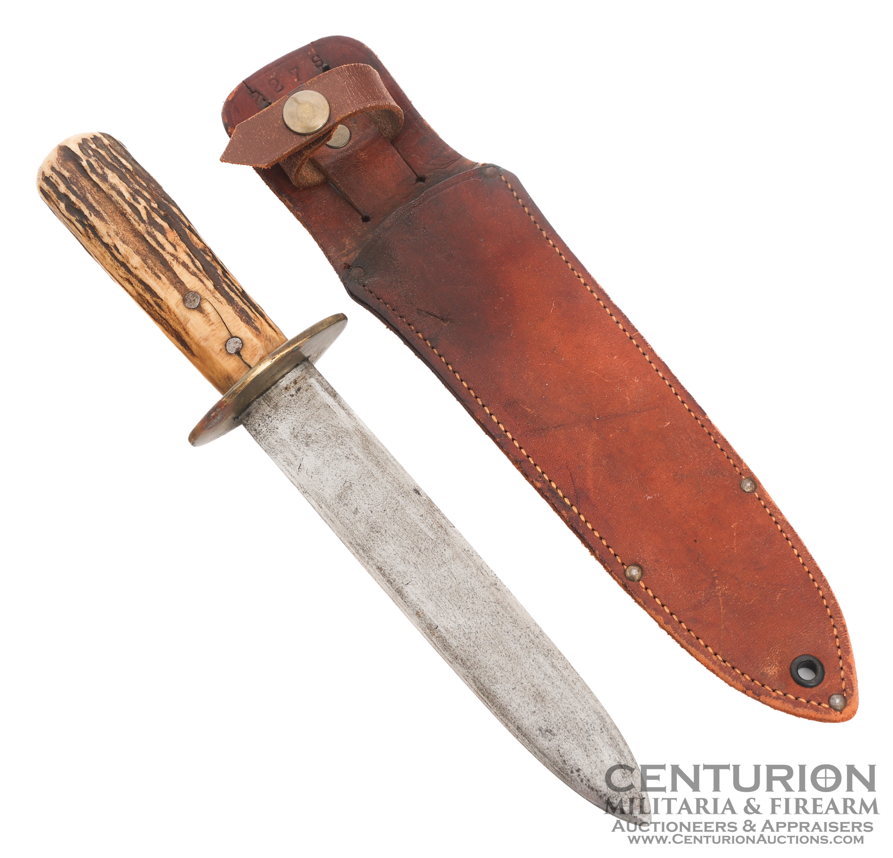 WWII USN New Caladonia Made Fighting Knife 151242