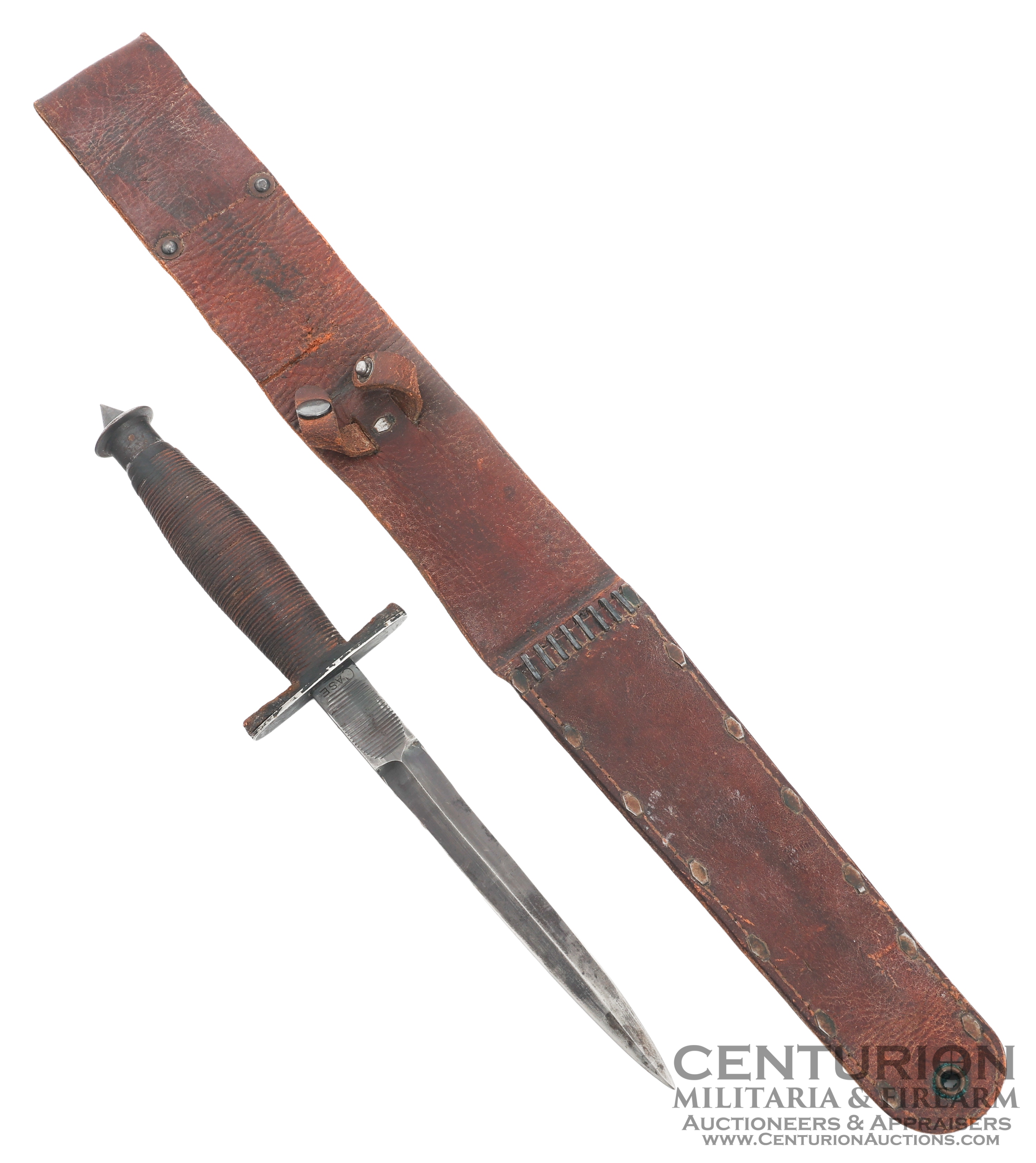 WWII US First Special Service Force V42 Case Stiletto Combat Knife 151197