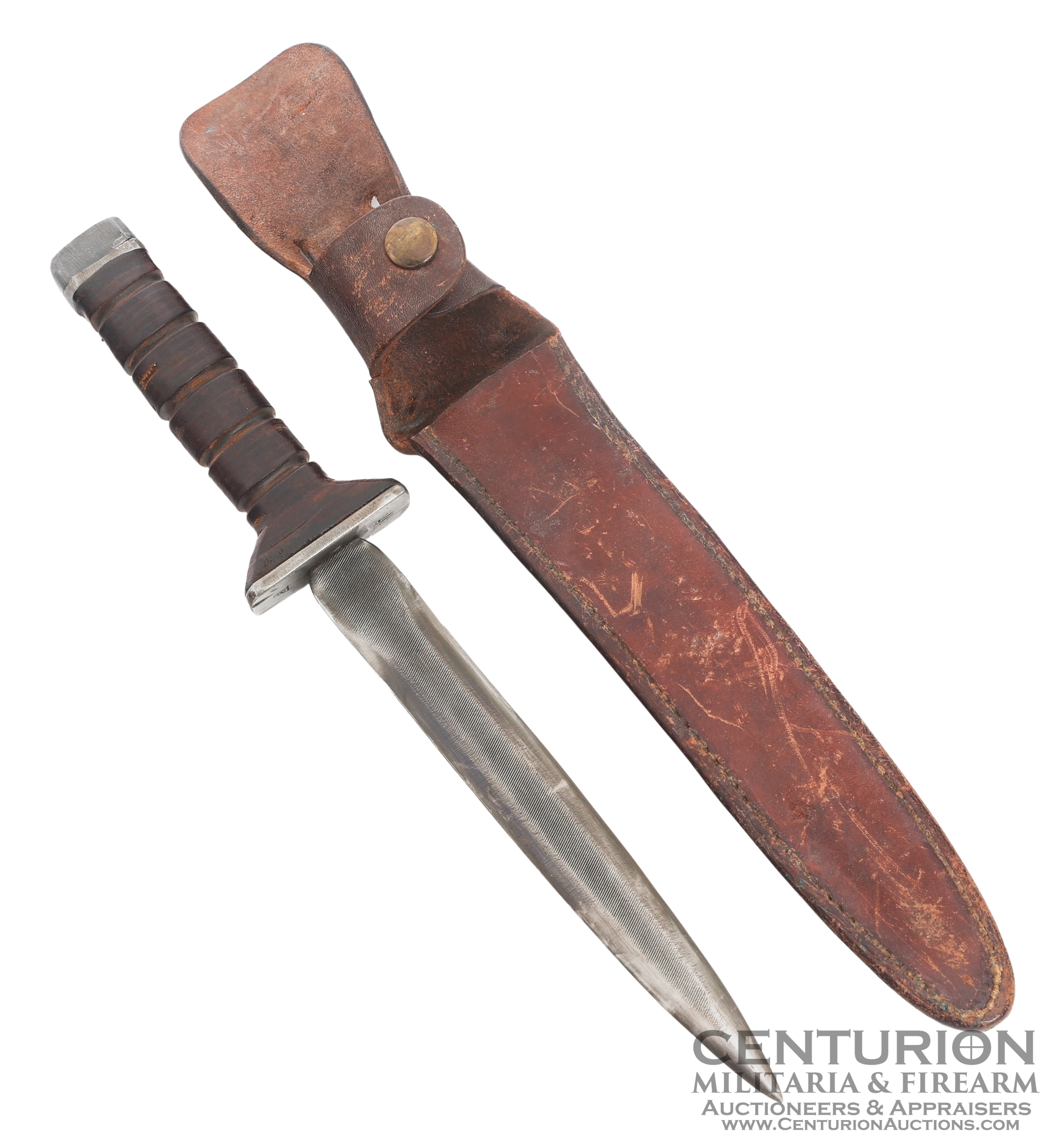 WWII US Leo Baker Combat Knife 151222