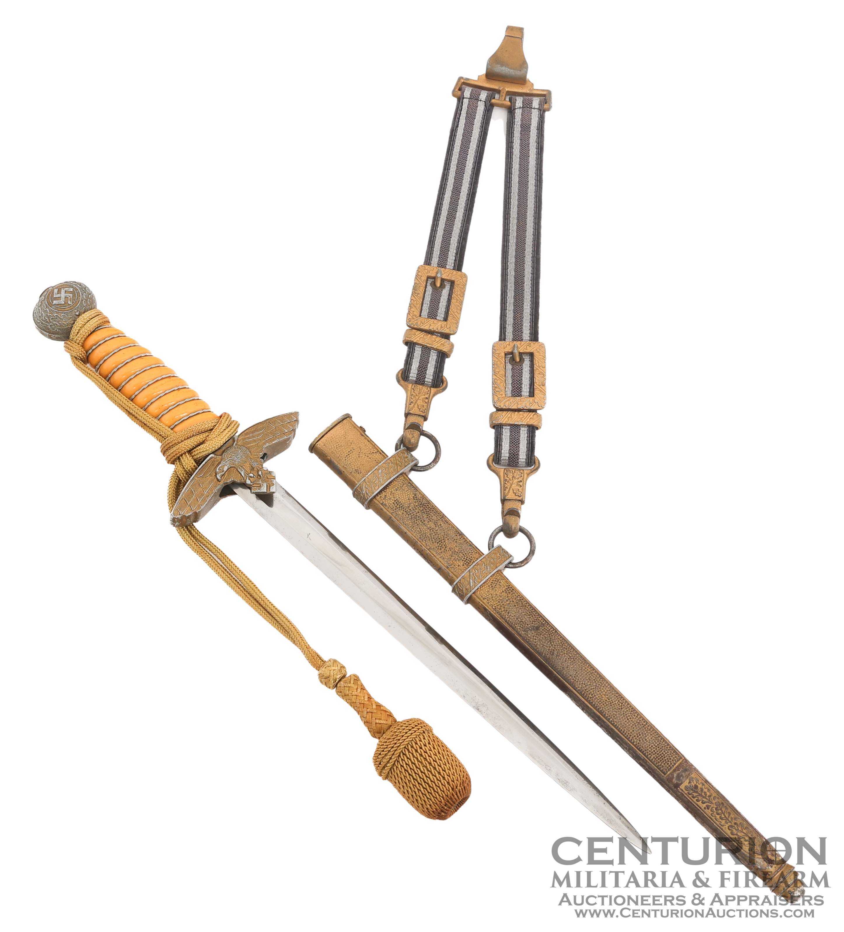 WWII German Luftwaffe General's 2nd Model Dress Dagger by WKC - 155182