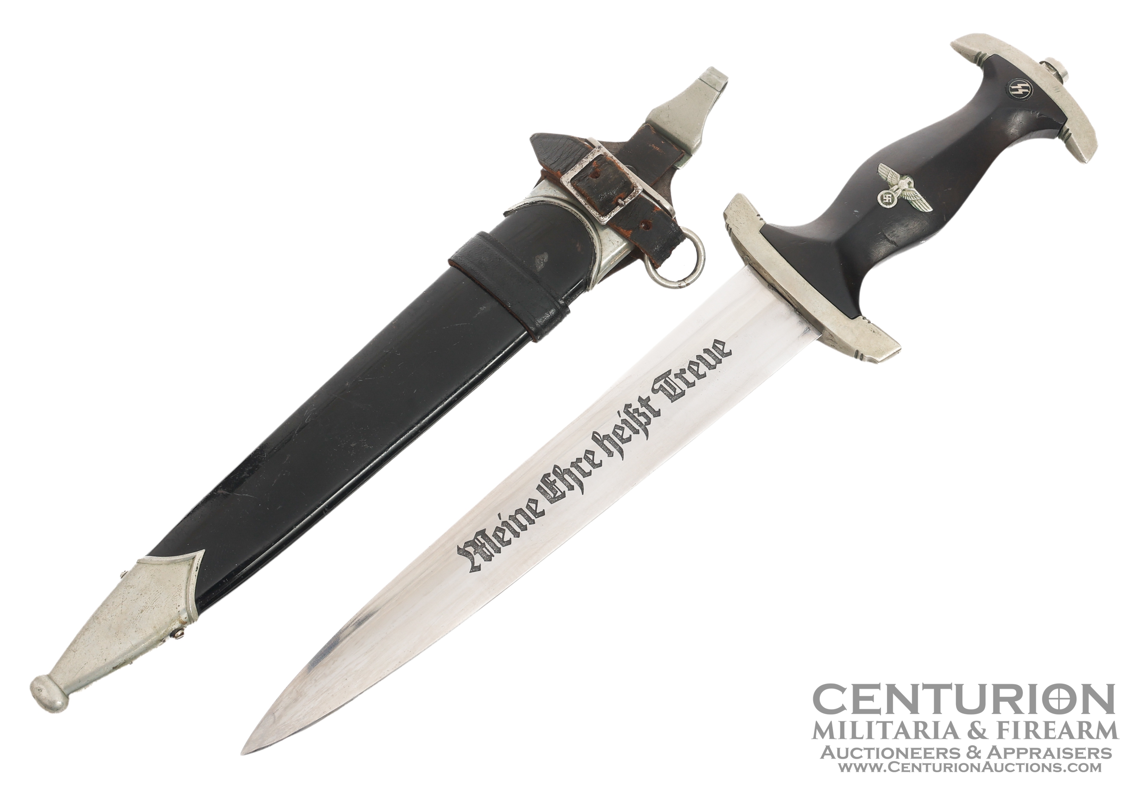 WWII German Model 1933 SS Enlisted Man Dress Dagger by Boker - 155164