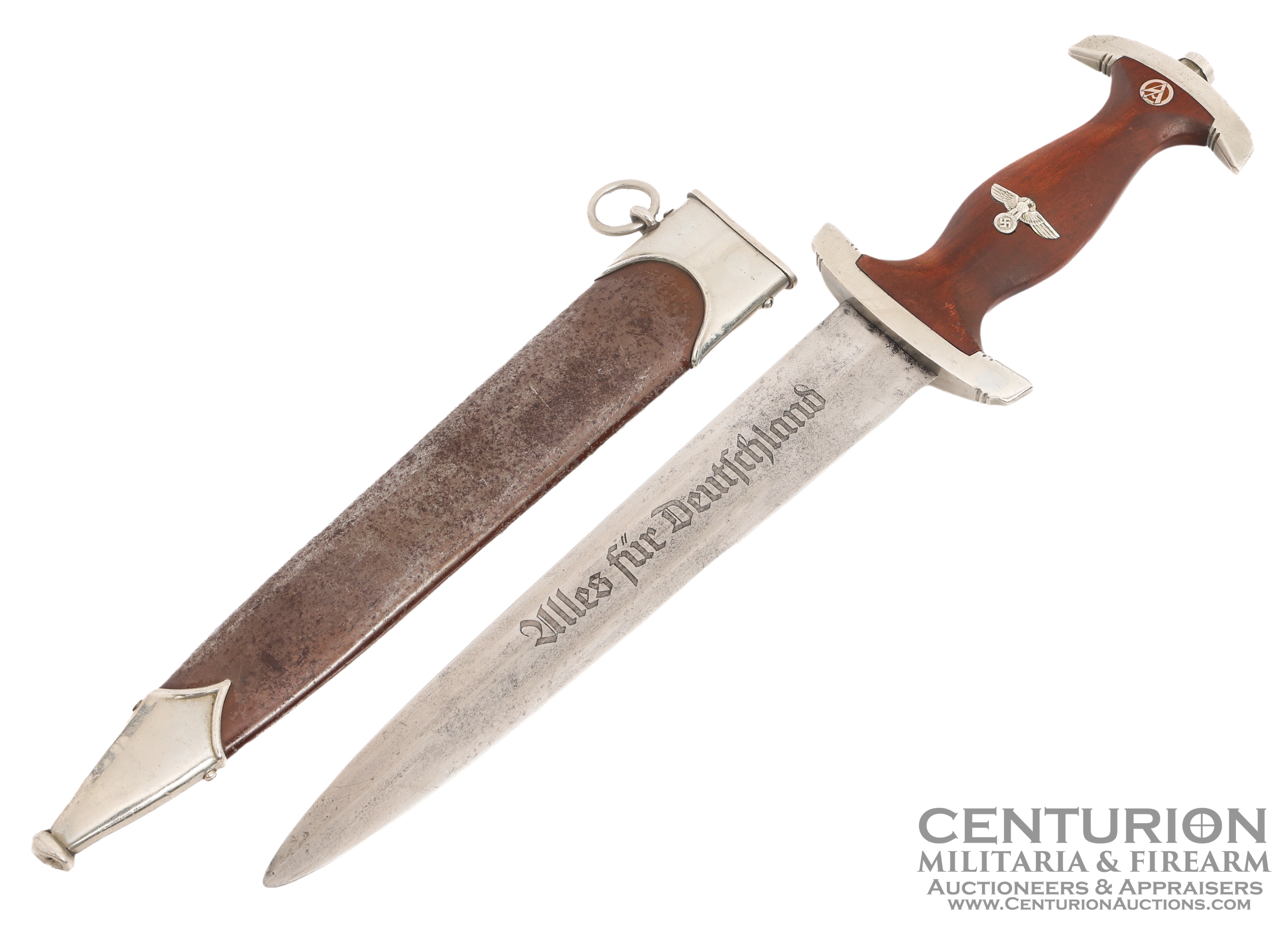 WWII German SA Presentation Dress Dagger by H & F Lauterjung  - 155169