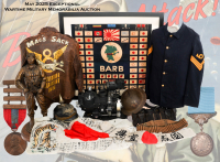 Wartime Collectible &amp; Military Memorabilia Auction - Civil War, Indian Wars, WWI, WWII, Korea, Vietnam, &amp; Current Conflicts
